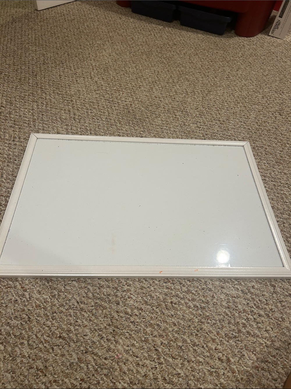 White Framed Magnetic Dry Erase Board - Home Wall Decor